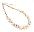 Square chain white ab
