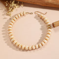 White Beaded Necklace